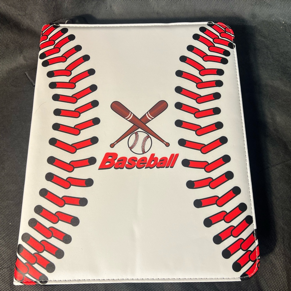 Baseball Themed Binder for cards - Picture 2 of 10